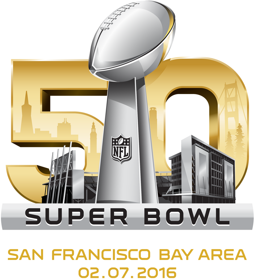 Super Bowl 50 Primary Logo iron on transfers for T-shirts